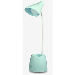 VICTORIA Lampe De Bureau, Lampe De Bureau LED 3 Modes D'éclairage Et Capteur Tactile, Lampe De Bureau Rotative à 360 Degrés à Intensité Variable Pour Lire, étudier, Travailler (vert)