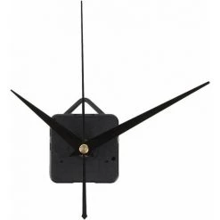 CSPARKV Mécanisme D'horloge à Quartz à Main Noire Mouvement D'horloge à Quartz Silencieux Balayage Deuxième Mouvement DIY Précision 1 Seconde Horloge Murale Horloge Main Accessoires Boîte De Boutique Noire Emballée Individuellement
