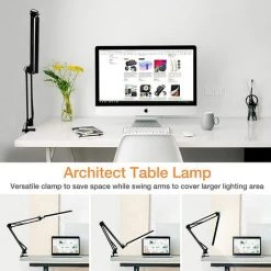 OCXIN Lampe De Bureau LED, Lampe De Bureau 10W Pince Lampe D'architecte Bras Pivotant Lampe De Travail Lampe à Pince Dimmable 3 Couleurs 10 Luminosité Lampe De Table De Protection Des Yeux USB Pour Bureau Apprendre à Lire 7 OCXIN Lampe De Bureau LED, Lampe De Bureau 10W Pince Lampe D'architecte Bras Pivotant Lampe De Travail Lampe à Pince Dimmable 3 Couleurs 10 Luminosité Lampe De Table De Protection Des Yeux USB Pour Bureau Apprendre à Lire -Lampe Soldes Boutique 66964216 3