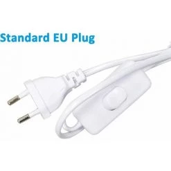 LLOVE Spot E27 Pince Pour Lampe De Lecture Au Lit, AC 230V, Câble Douille Clipsable Avec Interrupteur, Lampe Pince E27 Clip Lampe Col De Cygne Flexible Pour Acquarium Plante Miroir (Blanc, Sans Ampoule) -Lampe Soldes Boutique 67631277 5