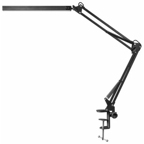 LLOVE Lampe De Bureau LED, 10W Lampe De Table Architecte Pliable Avec Clamp, Bras Pivotant En Métal,Atténuation Et Température De Couleur Réglable (Noir) 5 LLOVE Lampe De Bureau LED, 10W Lampe De Table Architecte Pliable Avec Clamp, Bras Pivotant En Métal,Atténuation Et Température De Couleur Réglable (Noir) – Image 5