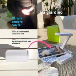 ENLENK Lampe De Table Sans Fil | Lumière LED Pour Lecture De Bureau | Lampe Pour Livre LED Pliable Rechargeable USB | Lumière Lecture Lit Table De Chevet -Lampe Soldes Boutique 67685781 3