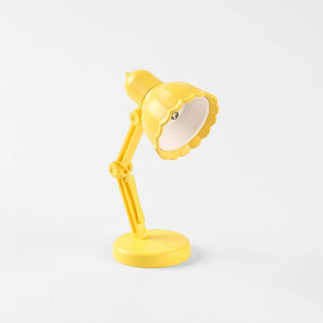 VICTORIA LED Mini Lampe De Table Simple Chambre Chevet Nuit Lampe Dortoir Chambre Lampe De Lecture-09A-jaune 1 VICTORIA LED Mini Lampe De Table Simple Chambre Chevet Nuit Lampe Dortoir Chambre Lampe De Lecture-09A-jaune