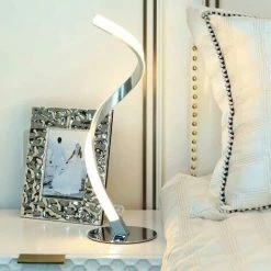 LLOVE Lampe De Chevet LED Dimmable, Lampe De Table Tactile (blanc Chaud/lumière Blanche/lumière Neutre), LED Moderne Avec 3 Niveaux De Luminosité, Lampe De Décoration Pour Chambre Bureau Salon -Lampe Soldes Boutique 67915098 5