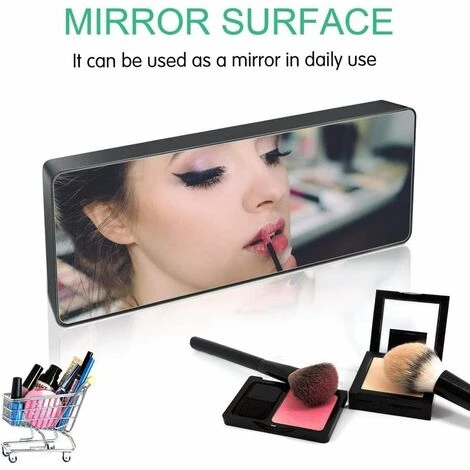 LLOVE Réveil Miroir, Réveil Numérique Avec Affichage à LED De Date/Température,Lumière De Nuit, Luminosité Réglable Réveil Snooze Pour Voyage/Chambre/Bureau/Cuisine 4 LLOVE Réveil Miroir, Réveil Numérique Avec Affichage à LED De Date/Température,Lumière De Nuit, Luminosité Réglable Réveil Snooze Pour Voyage/Chambre/Bureau/Cuisine – Image 4