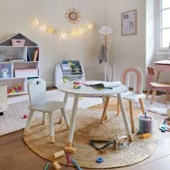 HOMEMAISON Lampe Sur Trépied Pour Fillette Rose Ø 18,5 X 30,5 Cm - Rose 5 HOMEMAISON Lampe Sur Trépied Pour Fillette Rose Ø 18,5 X 30,5 Cm - Rose -Lampe Soldes Boutique 68274757 3