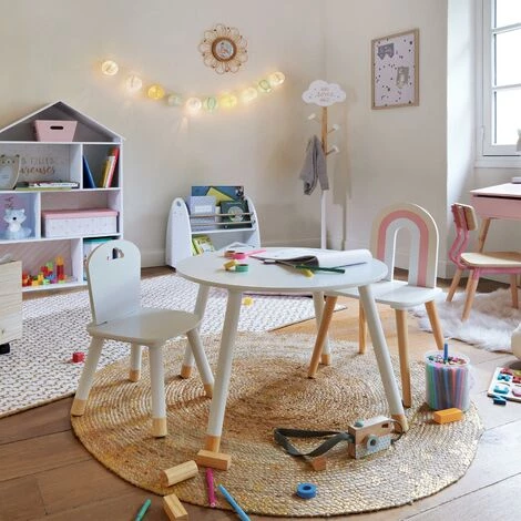 HOMEMAISON Lampe Sur Trépied Pour Fillette Rose Ø 18,5 X 30,5 Cm - Rose 3 HOMEMAISON Lampe Sur Trépied Pour Fillette Rose Ø 18,5 X 30,5 Cm - Rose – Image 3