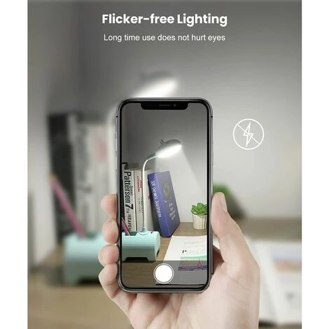 LLOVE Lampe De Bureau Enfant, Lampe De Bureau LED Tactile Dimmable 3 Niveaux De Luminosité Rechargeable Animal Desk Lamp Sans Fil , Porte-Stylo Et Support - Bleu 2 LLOVE Lampe De Bureau Enfant, Lampe De Bureau LED Tactile Dimmable 3 Niveaux De Luminosité Rechargeable Animal Desk Lamp Sans Fil , Porte-Stylo Et Support - Bleu – Image 2