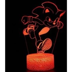 LLOVE Sonic The Hedgehog Lampe De Table 3D LED Lampe De Lecture De Nuit Cadeau Pour Enfants USB DE 9 LLOVE Sonic The Hedgehog Lampe De Table 3D LED Lampe De Lecture De Nuit Cadeau Pour Enfants USB DE -Lampe Soldes Boutique 68573691 5