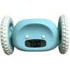 QERSTA Réveil Matin Roulant | Tres Fort Pour Le Gros Dormeurs (Robot Pour Le Chambre Adultes Et Les Enfants) , Amusant, Sauteur, Chasse, Fuir, Bouge, Qui Roule (Bleu)