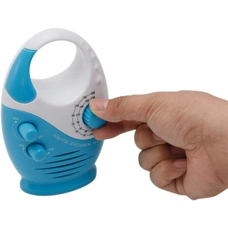 BENOBBY KIDS Radio De Douche étanche, Mini Haut-parleur Radio AM/FM Suspendu Portable Résistant Aux éclaboussures Avec Volume Réglable Sur La Poignée Supérieure Pour Une Utilisation En Extérieur Dans La Salle De Bain 3 BENOBBY KIDS Radio De Douche étanche, Mini Haut-parleur Radio AM/FM Suspendu Portable Résistant Aux éclaboussures Avec Volume Réglable Sur La Poignée Supérieure Pour Une Utilisation En Extérieur Dans La Salle De Bain – Image 3