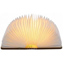 Lampe De Chevet DENUOTOP Port USB Rechargeable LED Mini Livre Pliant Forme De Lumière Modifiable Portable Bureau Sol Plafond Lampe De Chevet Pratique Et Beau Luminaire Utilisation Intérieure Noël Cadeau Idéal -Lampe Soldes Boutique 68690315 3