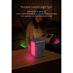 FUIENKO Réveil Numérique Avec Capteur IR TS-P30, Veilleuse Mobile Avec Radio FM, Affichage De La Température Et De L'humidité,05,CHINA -Lampe Soldes Boutique 68803687 3