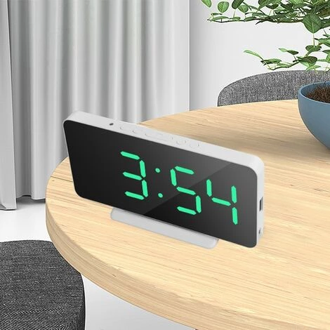 FUIENKO Alarme Numérique LED, Grand écran, Affichage Réglable, Alarme De Réveil,01,CHINA 3 FUIENKO Alarme Numérique LED, Grand écran, Affichage Réglable, Alarme De Réveil,01,CHINA – Image 3