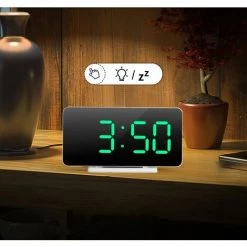 FUIENKO Alarme Numérique LED, Grand écran, Affichage Réglable, Alarme De Réveil,01,CHINA 9 FUIENKO Alarme Numérique LED, Grand écran, Affichage Réglable, Alarme De Réveil,01,CHINA -Lampe Soldes Boutique 68811761 5