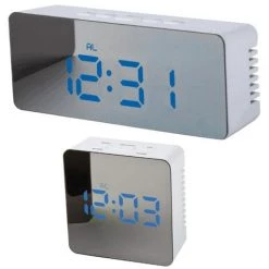 FUIENKO Réveil Numérique Led Facile à Lire, 2 Pièces, Affichage Led, Pour Personnes âgées, Bleu 7 FUIENKO Réveil Numérique Led Facile à Lire, 2 Pièces, Affichage Led, Pour Personnes âgées, Bleu -Lampe Soldes Boutique 68812933 3