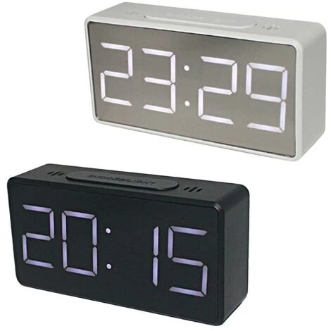 FUIENKO 2 Pièces, Affichage Numérique LED Amélioré Avec Grand Nombre, Luminosité Réglable 1 FUIENKO 2 Pièces, Affichage Numérique LED Amélioré Avec Grand Nombre, Luminosité Réglable