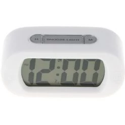 FUIENKO Réveil électronique Numérique LCD Snooze, Avec Rétro-éclairage LED, Grand écran