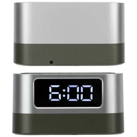 FUIENKO Réveil Numérique Avec Affichage De La Température, Pour La Chambre à Coucher,WHITE 5 FUIENKO Réveil Numérique Avec Affichage De La Température, Pour La Chambre à Coucher,WHITE – Image 5