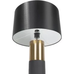 BELIANI Lampe à Poser Noire - Noir 8 BELIANI Lampe à Poser Noire - Noir -Lampe Soldes Boutique 7790062 4