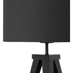 BELIANI Lampe à Poser Noire - Noir 9 BELIANI Lampe à Poser Noire - Noir -Lampe Soldes Boutique 8464205 5