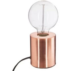 ATMOSPHERA Lampe à Poser En Fer Ampoule - H. 10,5 Cm -